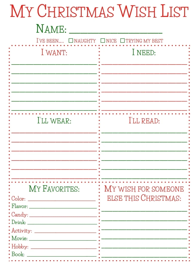 Free Christmas Printables What Lisa Cooks