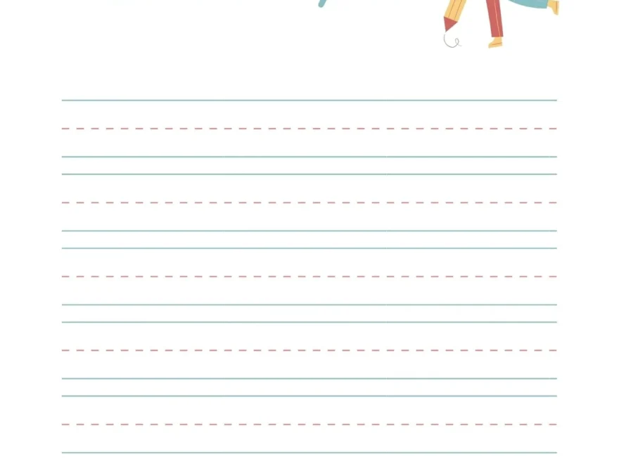 Free Custom Printable Handwriting Worksheet Templates Canva
