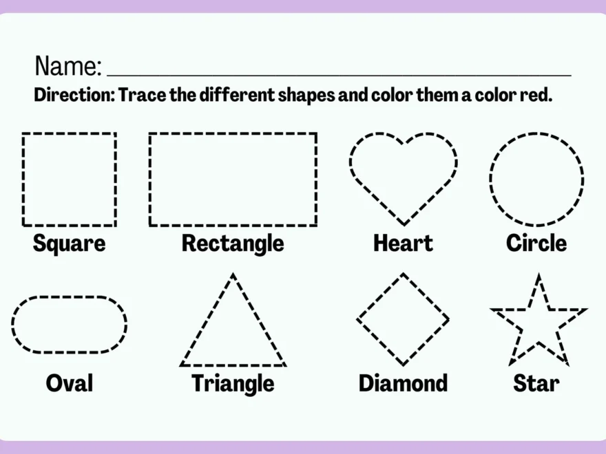 Free Custom Printable Preschool Worksheet Templates Canva