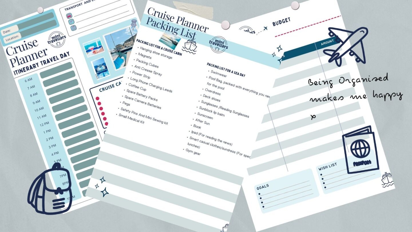 Cruise Daily Planner Printable Cruise Daily Planner Printable