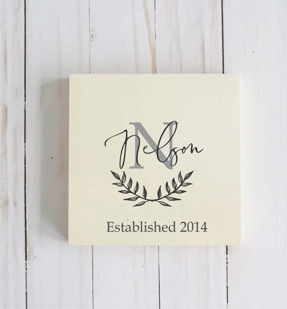 Free DIY Established Family Name Sign SVG Templates