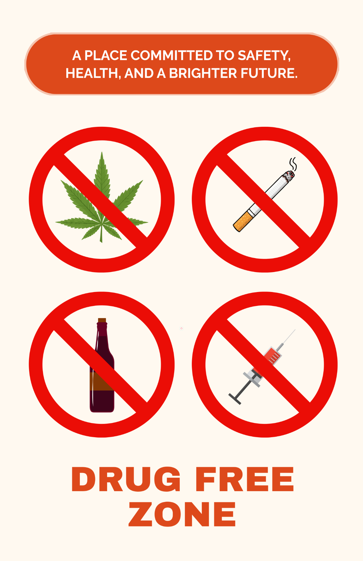 Free Drug Free Poster Templates To Edit Online Free Drug Free Poster Templates To Edit Online
