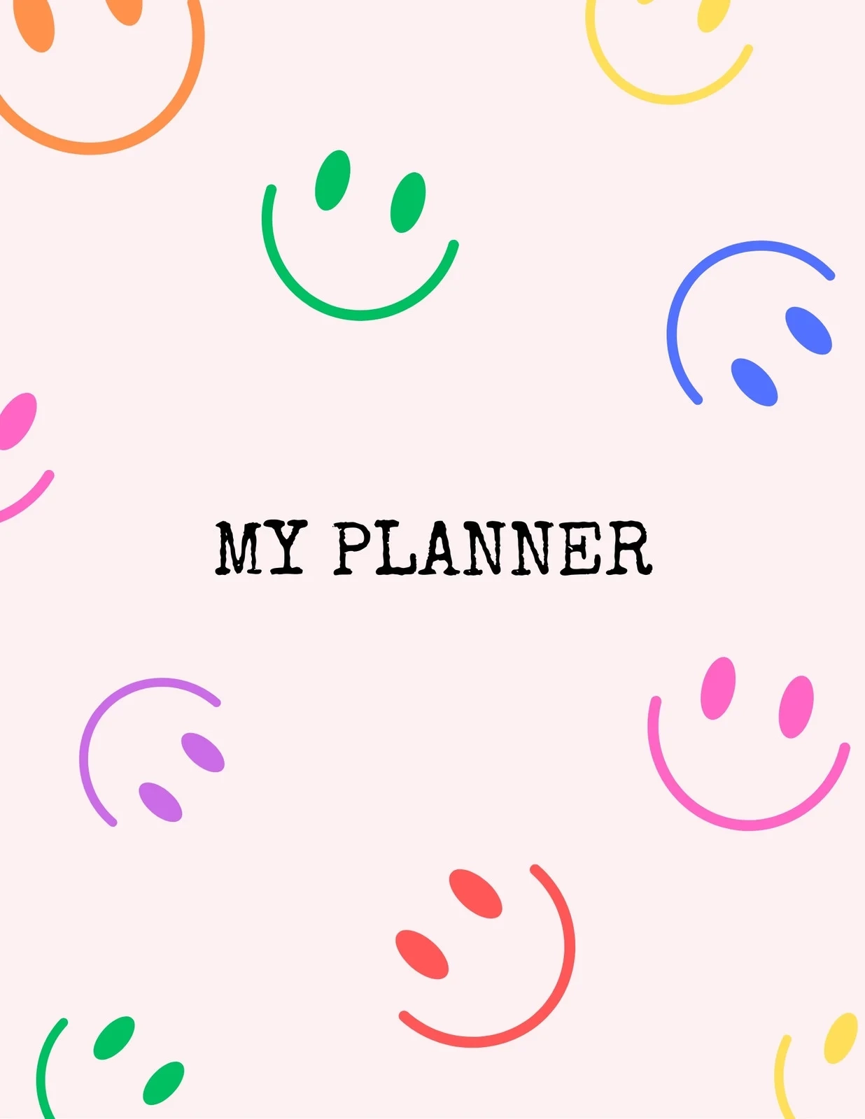 Free Editable And Printable Planner Cover Templates Canva Free Editable And Printable Planner Cover Templates Canva
