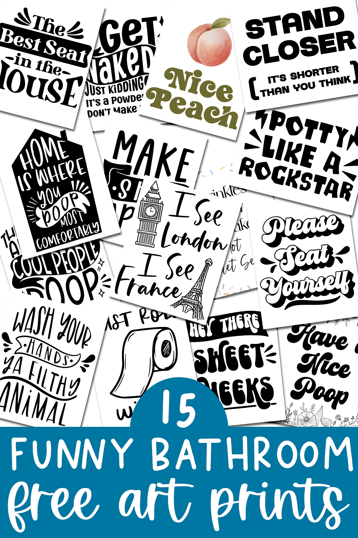 Free Funny Printable Bathroom Signs Free Funny Printable Bathroom Signs