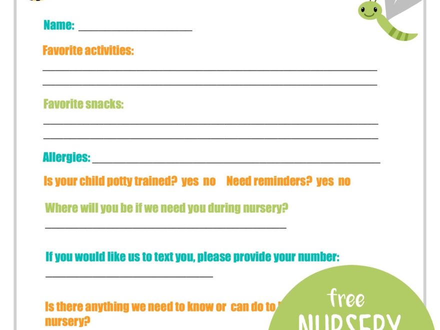 Free LDS Nursery Printable