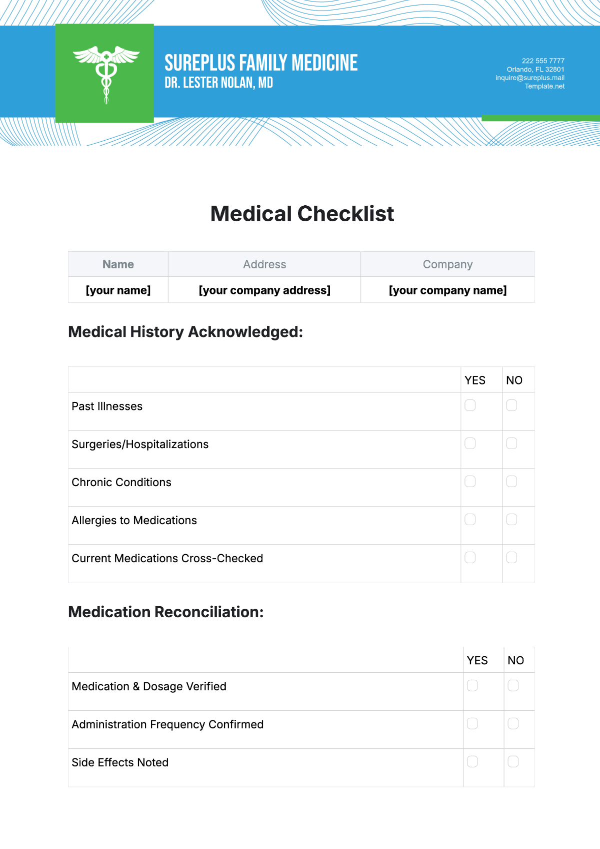 Printable Health Assessment Check Off List Printable Health Assessment Check Off List
