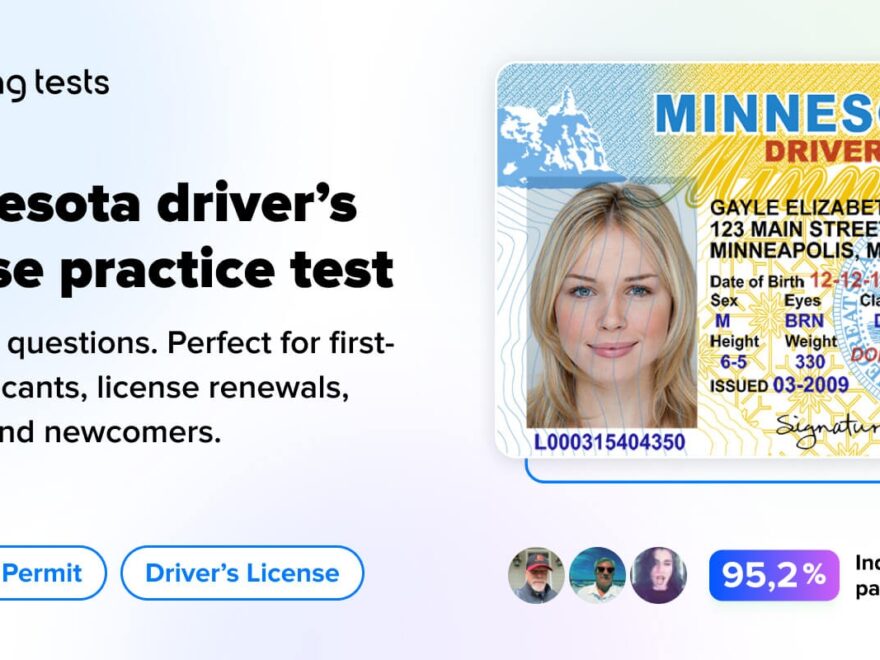 FREE Minnesota DVS Permit Practice Test To Help You Pass 2025 MN