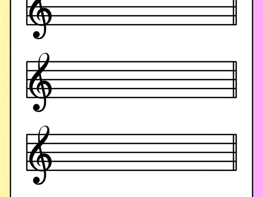 Free Music Worksheet Templates To Edit And Print Canva