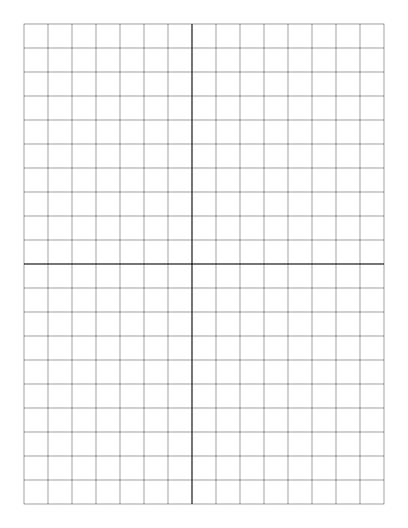 Printable Rectangle Grid Sheet Printable Rectangle Grid Sheet