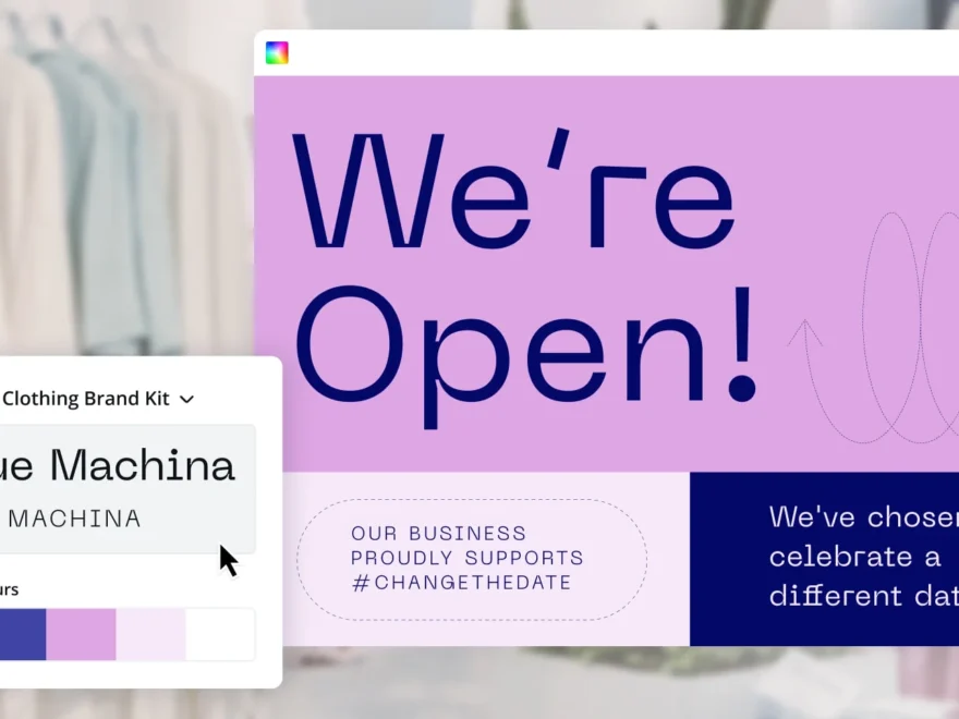 Free Online Sign Maker Custom Signage Sign Creator Canva