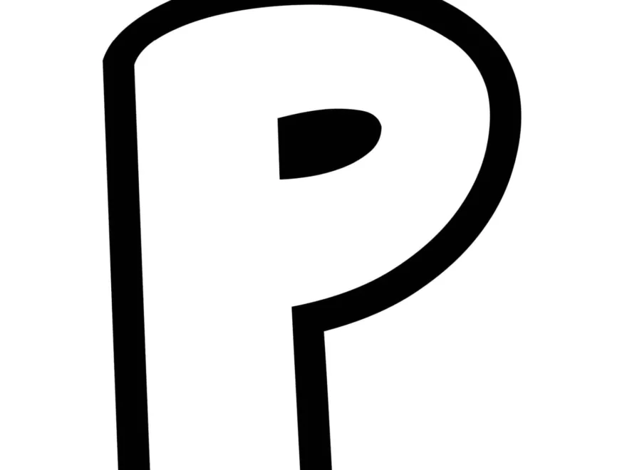 Free Printable Bubble Letter Stencils Bubble Letter P