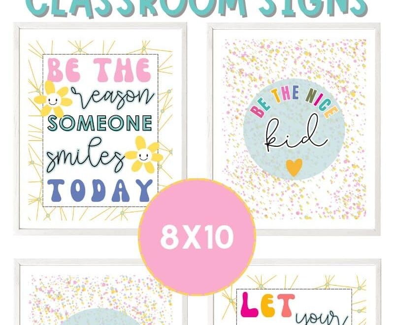Free Printable Classroom Posters That Inspire Kindness The Girl Creative