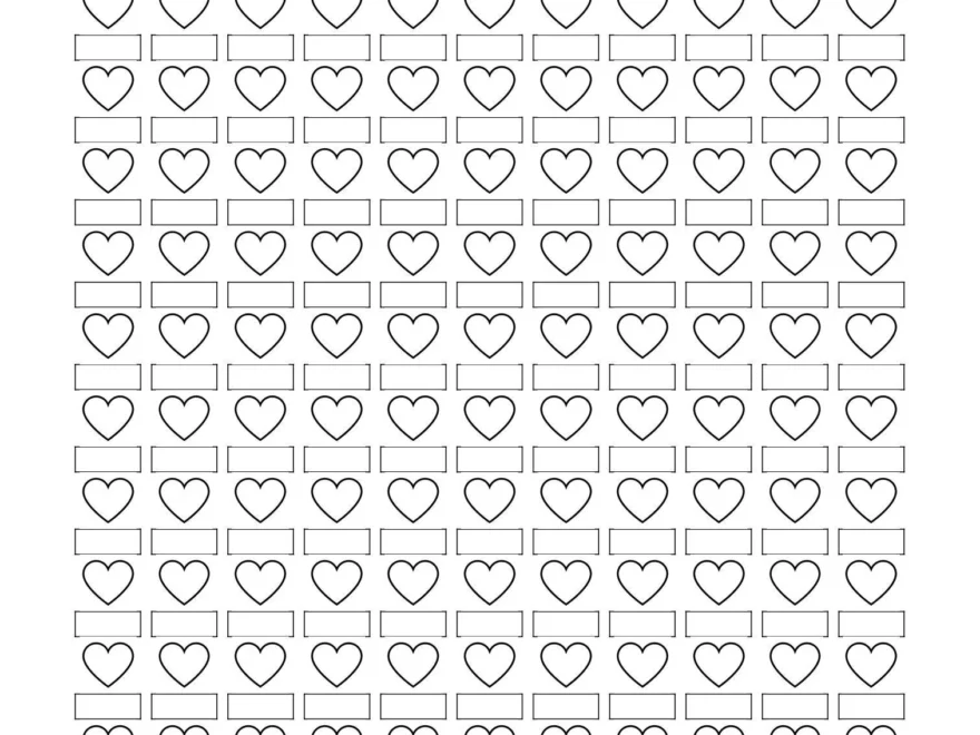 Free Printable Color Swatch Template R Coloring