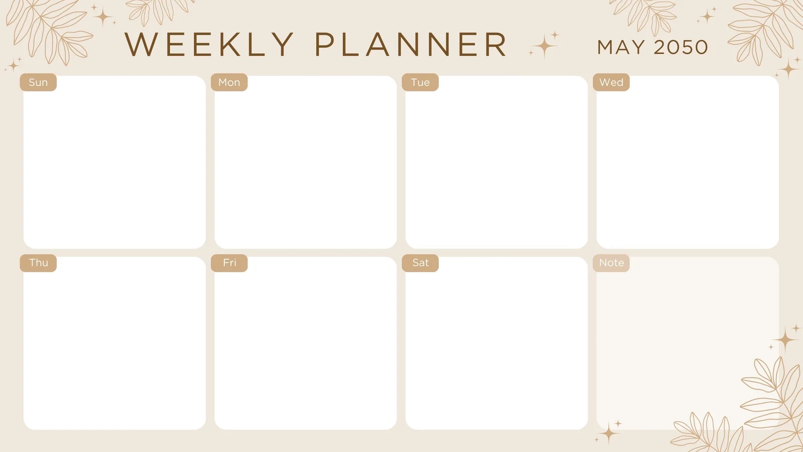 Free Printable Weekly Calendar Sheets