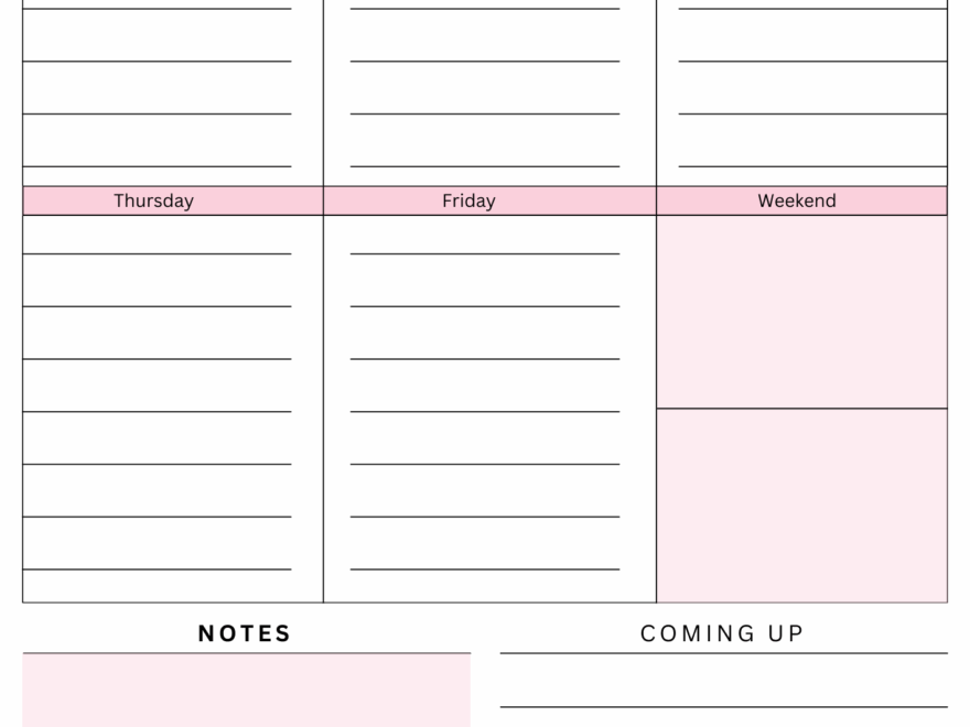 FREE Printable Daily Planner