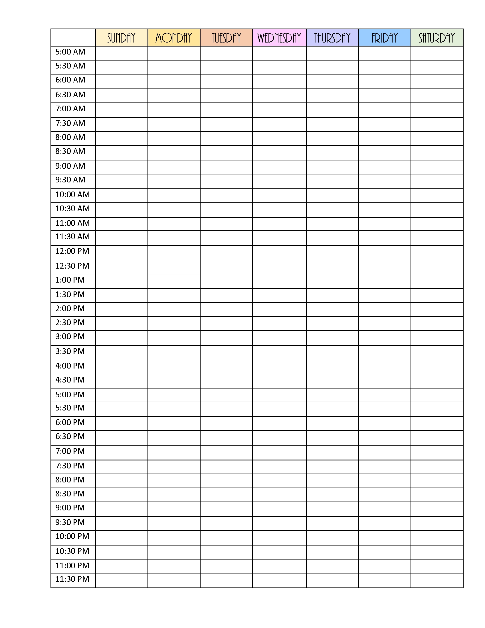 FREE Printable Hourly Planner Daily Weekly Or Monthly Worksheets Library FREE Printable Hourly Planner Daily Weekly Or Monthly Worksheets Library