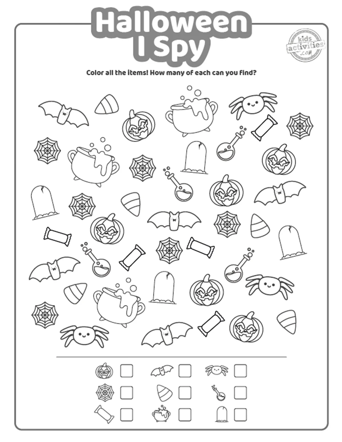 Printable I Spy Sheets Printable I Spy Sheets