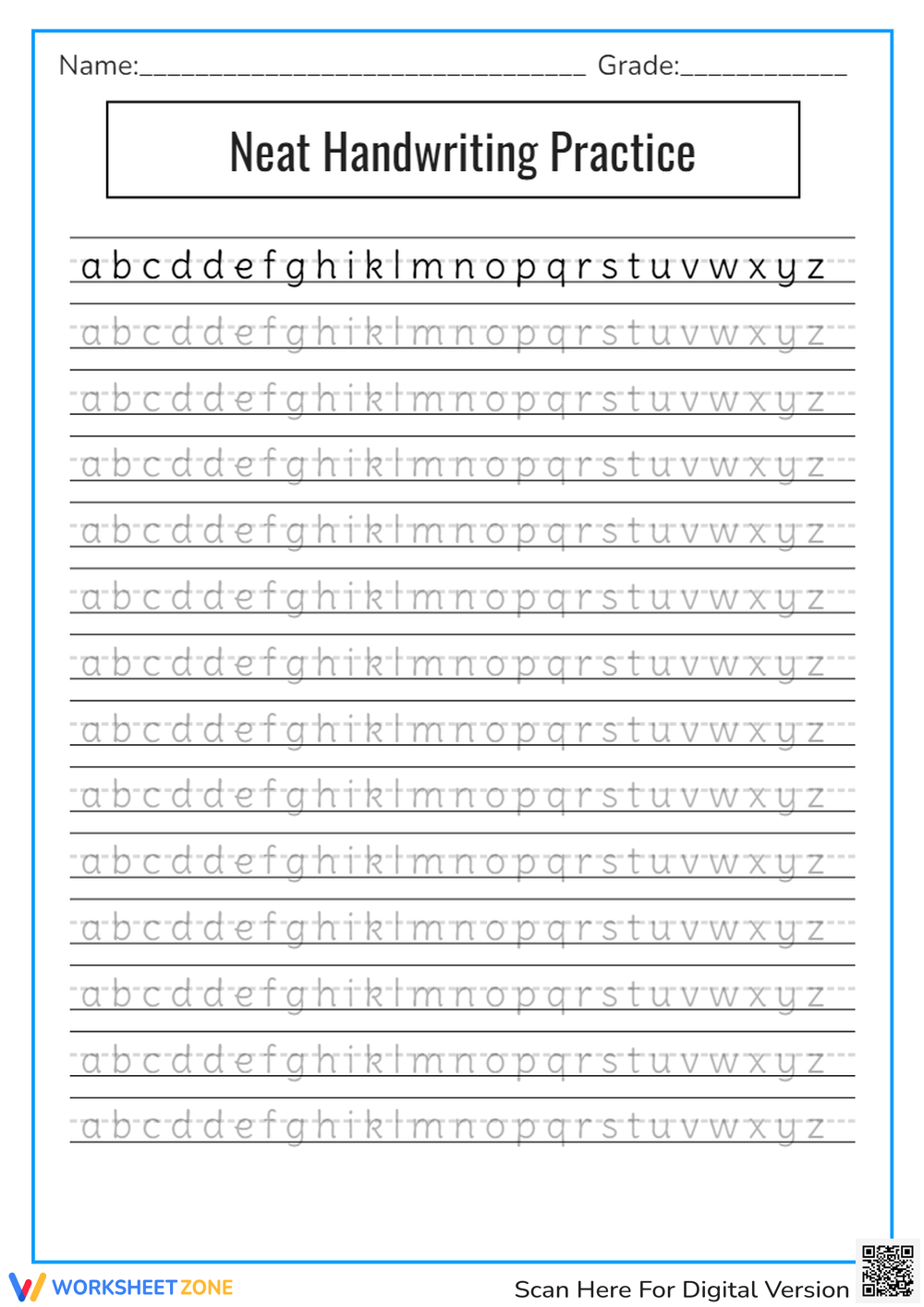 Free Printable Neat Handwriting Practice Sheets For All Ages Worksheets Library Free Printable Neat Handwriting Practice Sheets For All Ages Worksheets Library