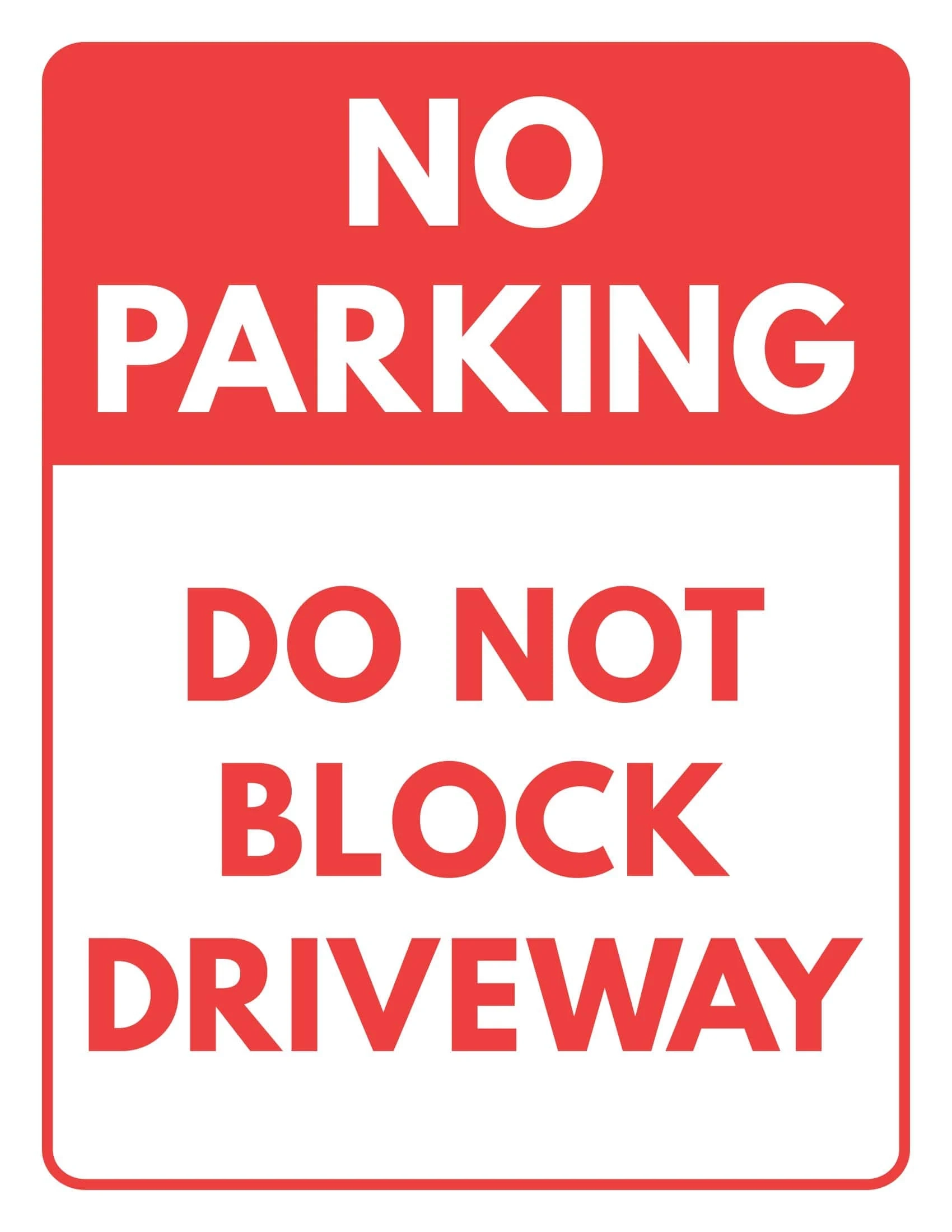 No Parking Signs Printable Free No Parking Signs Printable Free