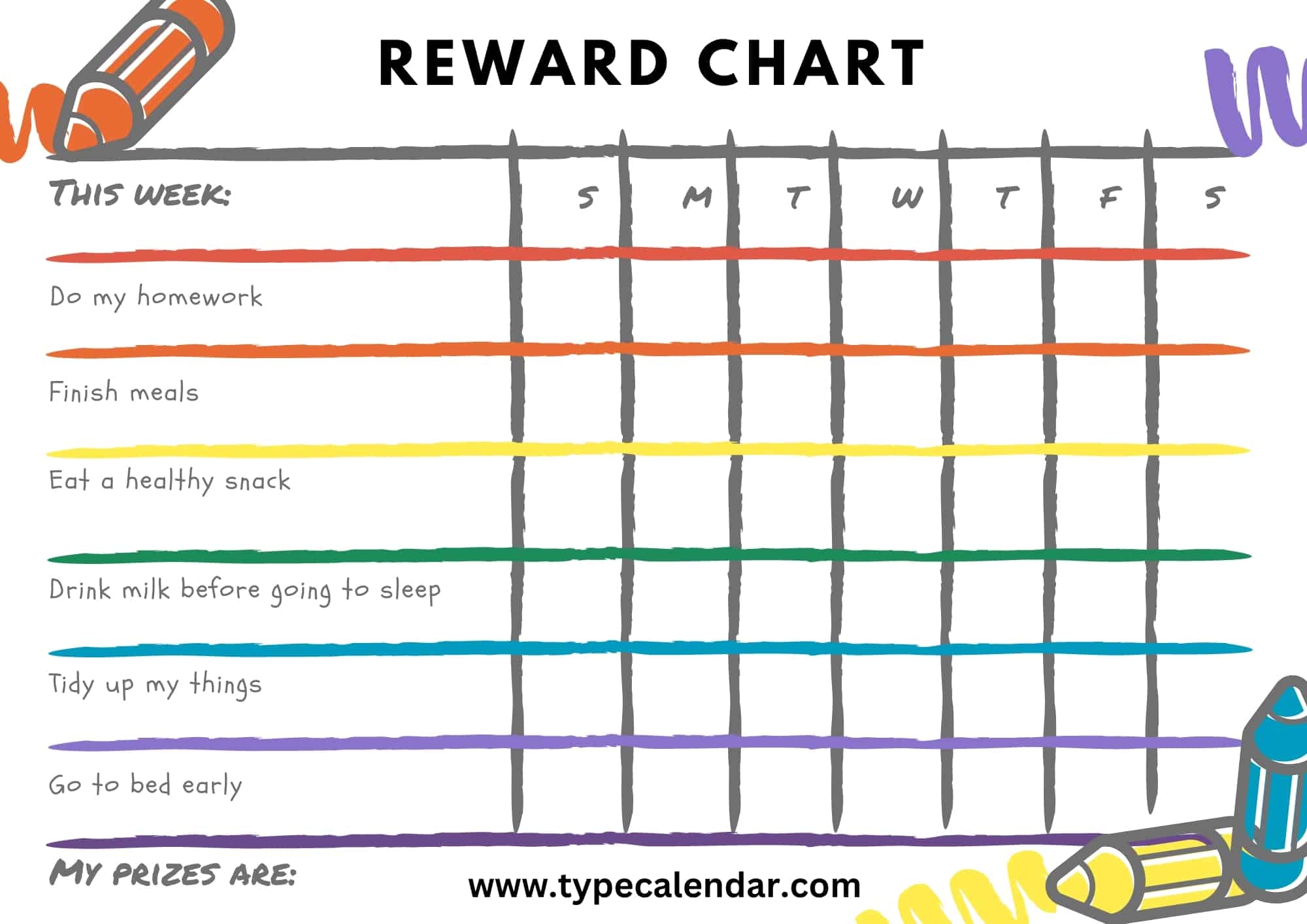 Printable Charts For Good Progess