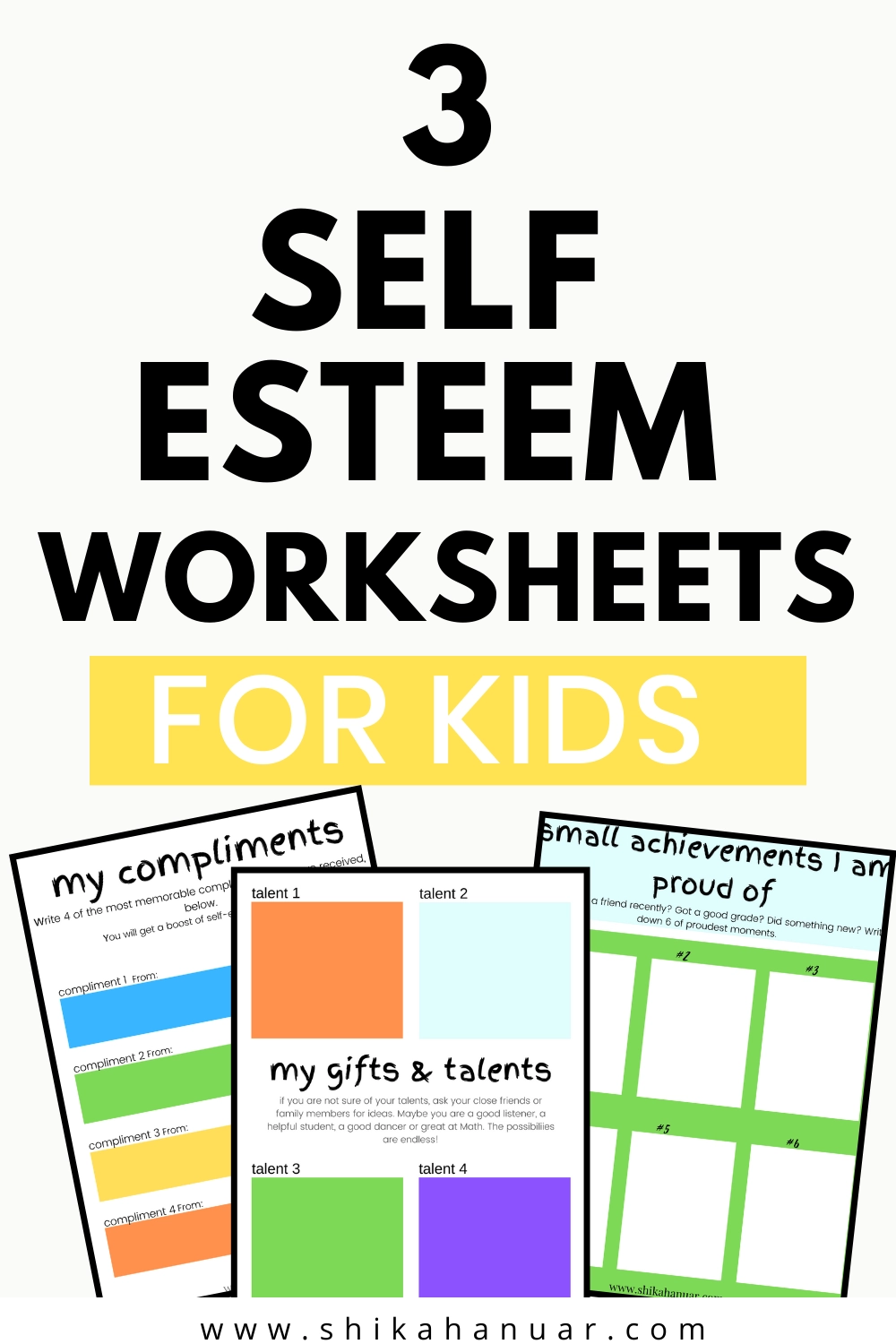 Free Printable Self Esteem Worksheets For Kids To Give Them An Instant Confidence Boost Shikah Anuar Free Printable Self Esteem Worksheets For Kids To Give Them An Instant Confidence Boost Shikah Anuar