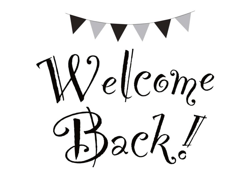 Free Printable Welcome Back Sign Templates PDF Word