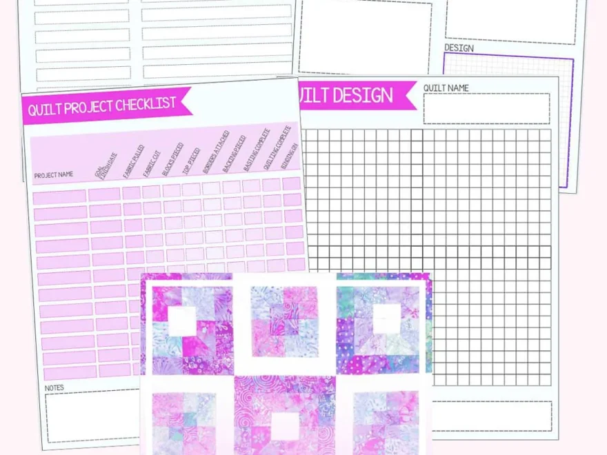 Free Quilt Planner To Keep You Organized Scattered Thoughts Of A Crafty Mom By Jamie Sanders
