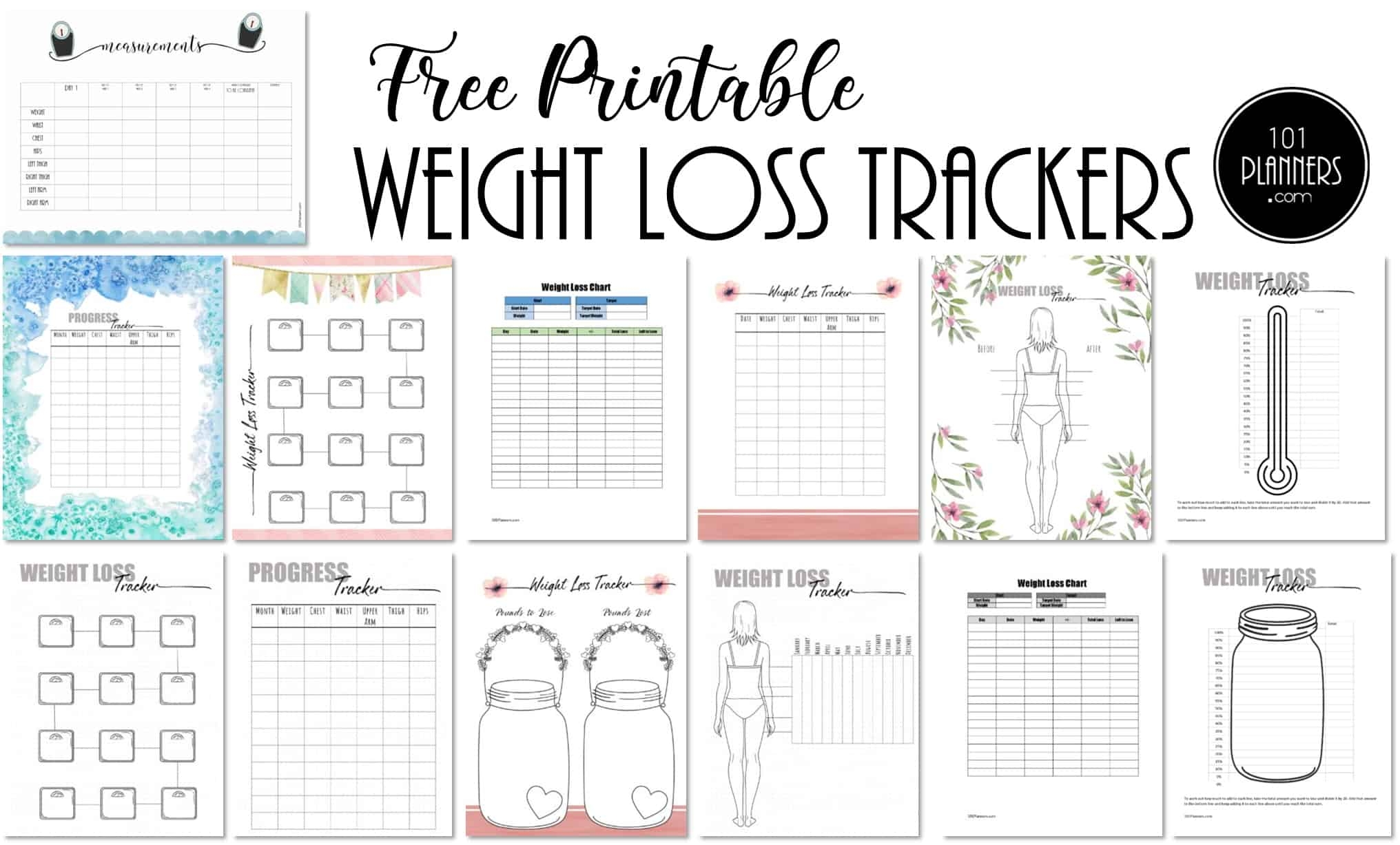 Weigh In Chart Printable