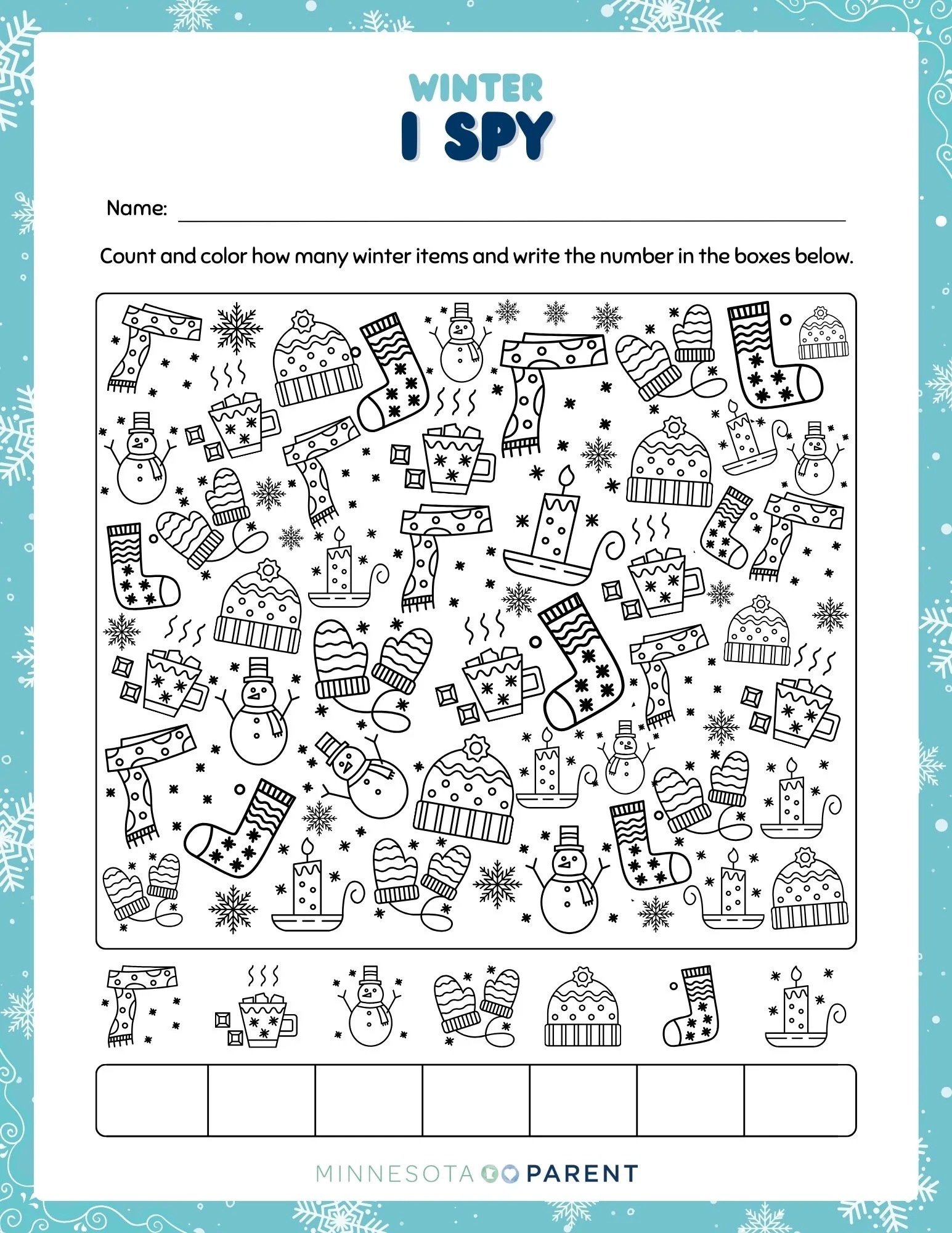 Free Winter Printables And Activity Pages For Kids Minnesota Parent Free Winter Printables And Activity Pages For Kids Minnesota Parent