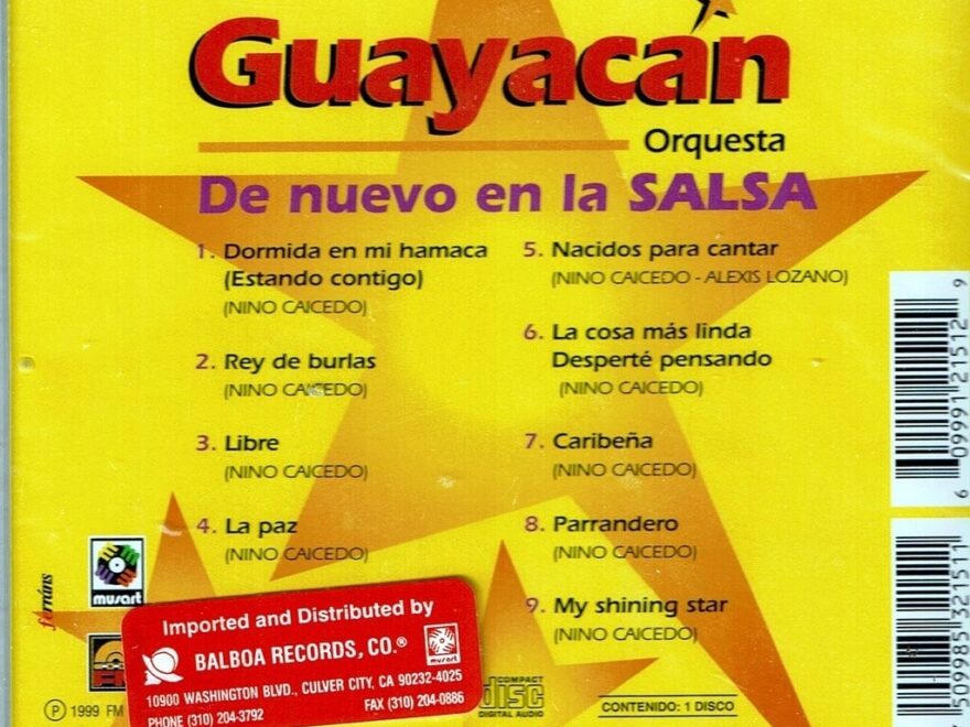 Guayacan Orquesta De Nuevo En La Salsa BRAND NEW SEALED CD EBay