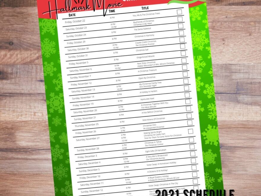 Hallmark Christmas Movie Countdown For 2021 HubPages