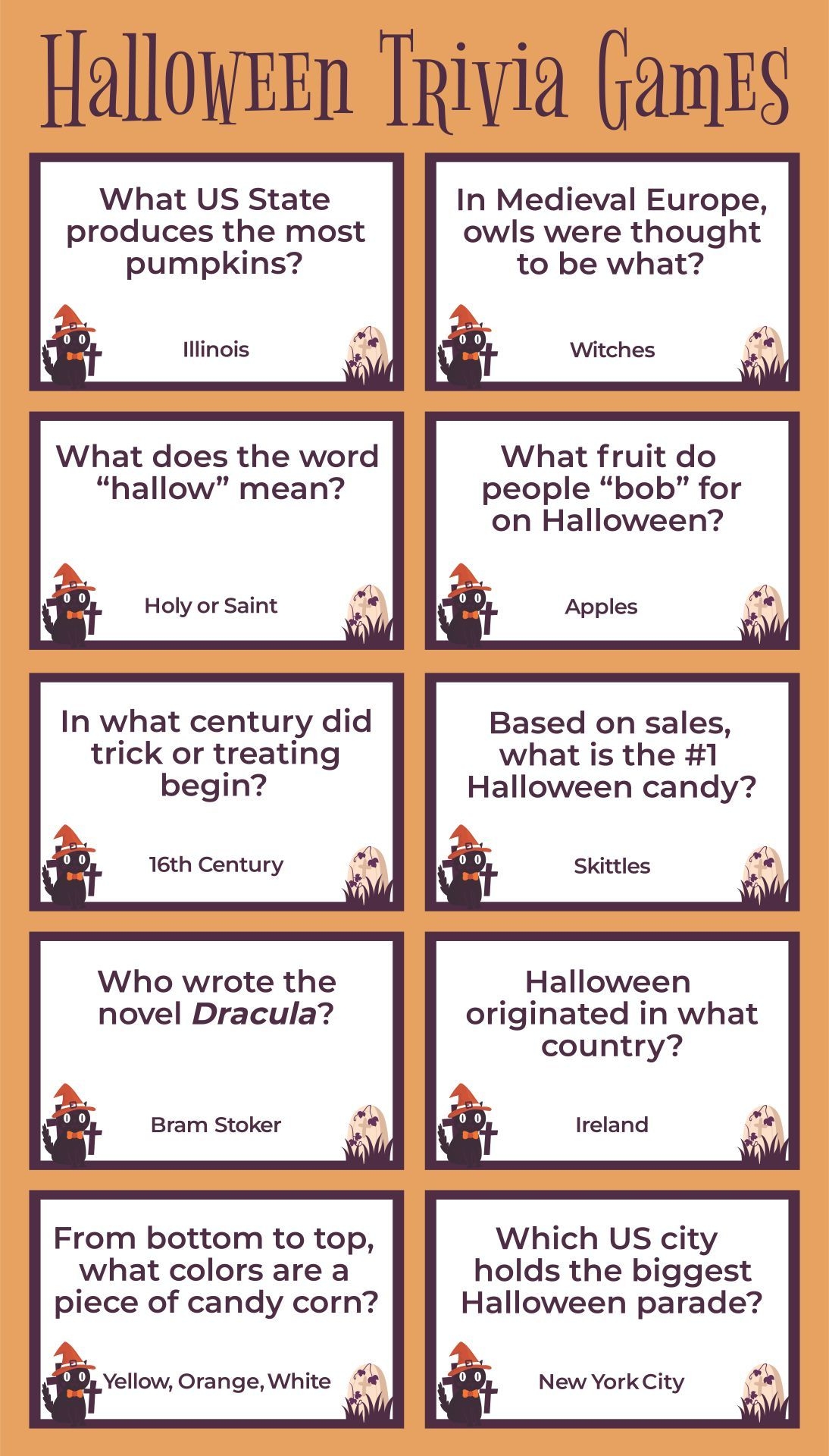 Halloween Trivia Questions 15 Free PDF Printables Printablee Halloween Trivia Questions 15 Free PDF Printables Printablee