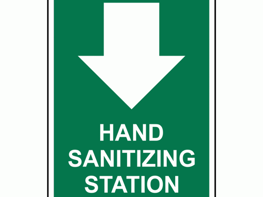Hand Sanitizer Signs Many Options Easy Order
