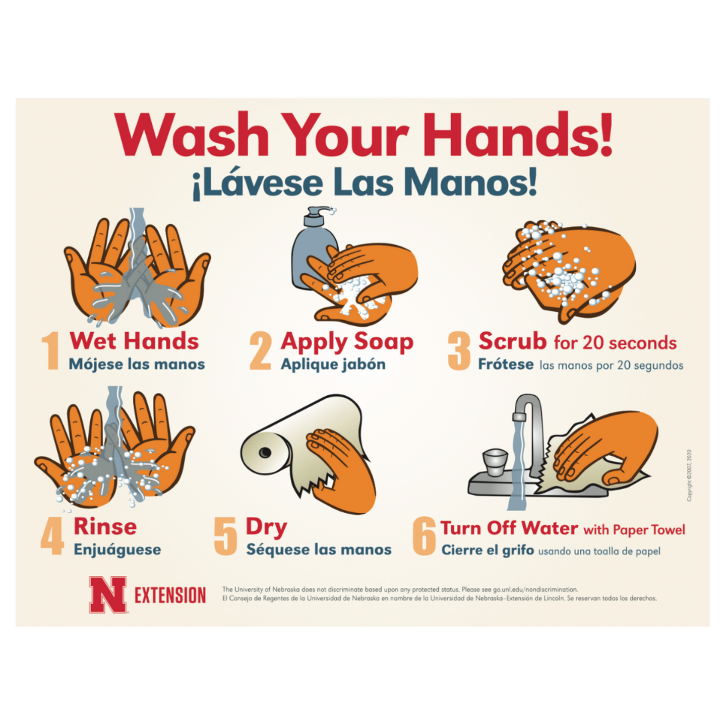 Handwashing Posters UNL Food Nebraska Handwashing Posters UNL Food Nebraska