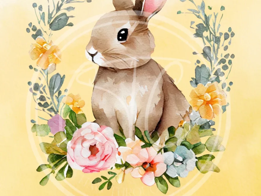 Happy Easter Bunny Printable Creating Through Chaos