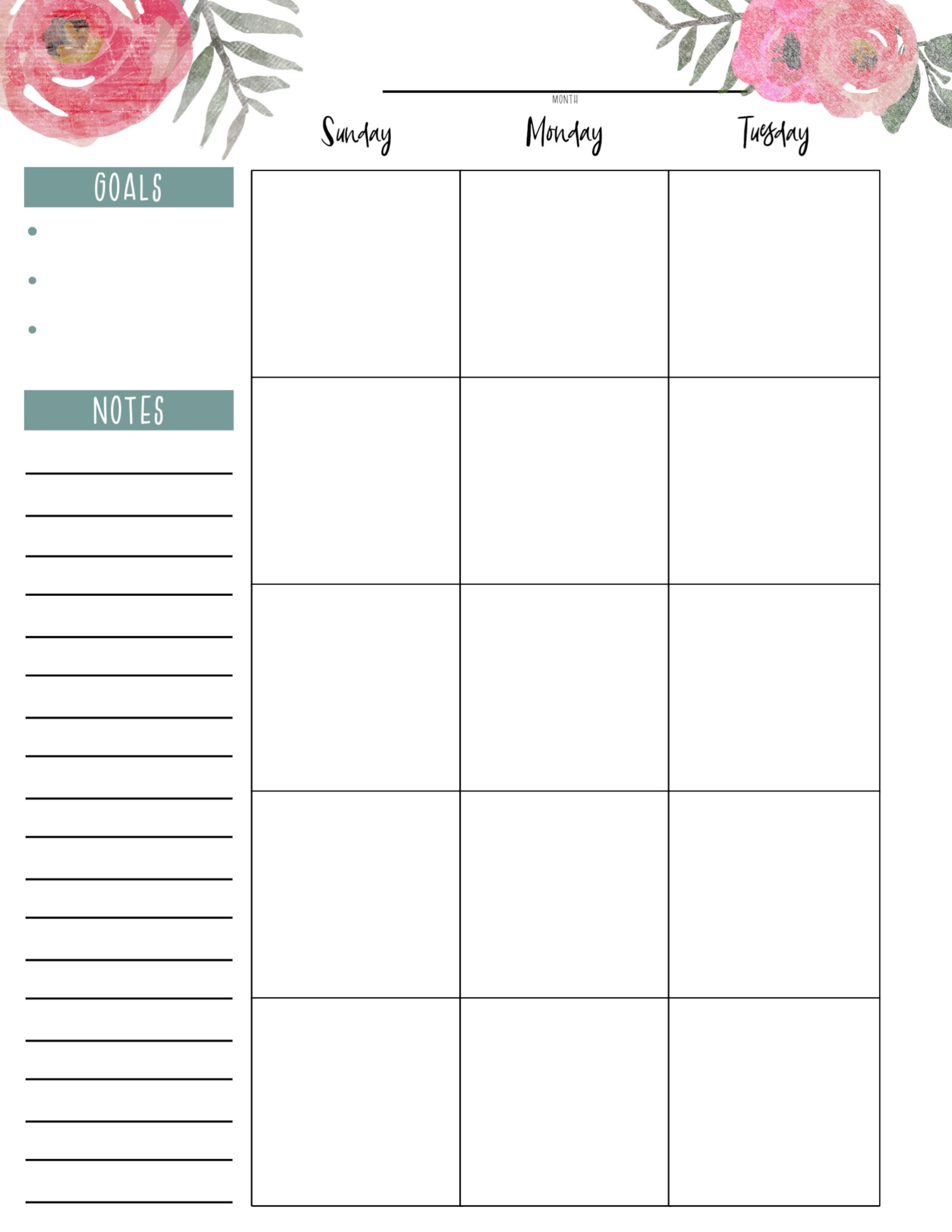 Printable Happy Planner Classic Work Schedule