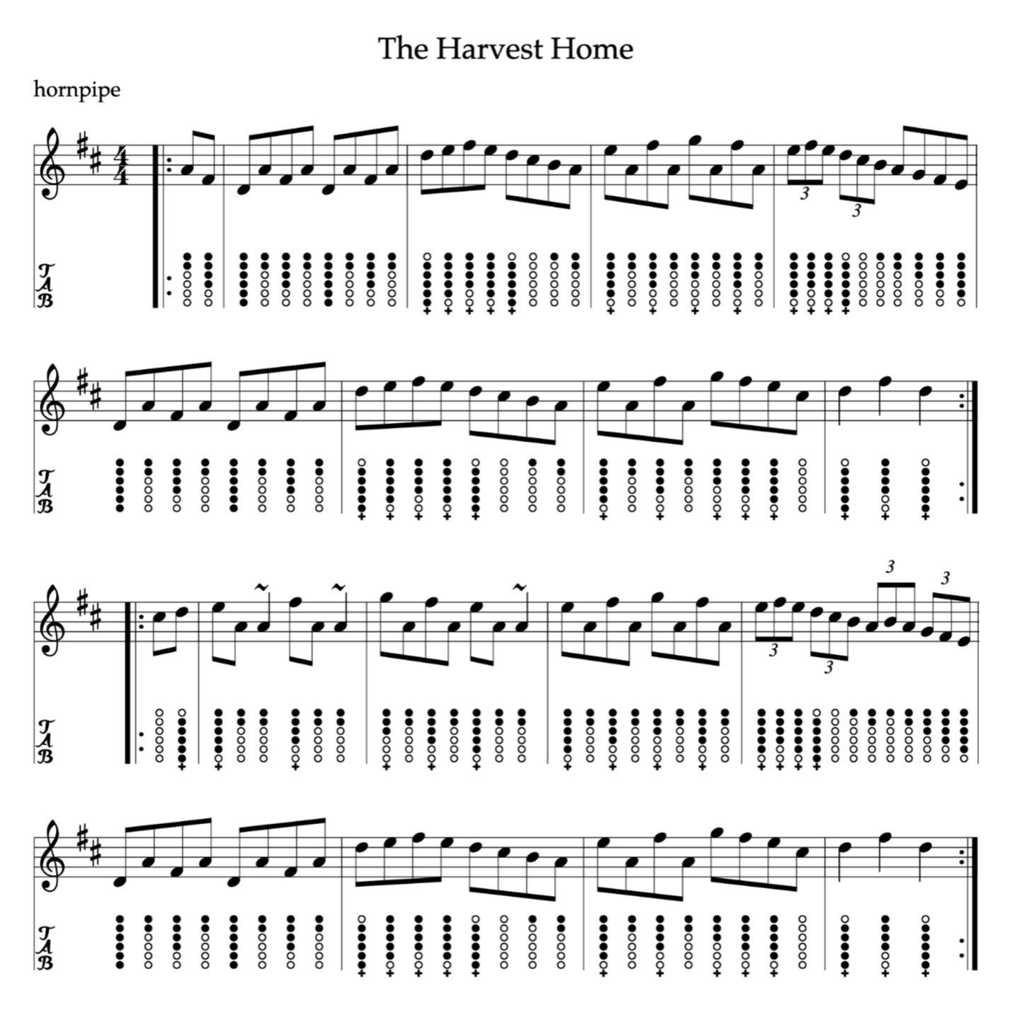 Harvest Home Tin Whistle Sheet Music Notes And Tin Whistle Tab Harvest Home Tin Whistle Sheet Music Notes And Tin Whistle Tab