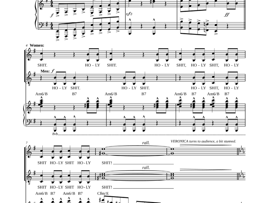 Heathers Fight For Me Sheet Music Pdf Free Score Download