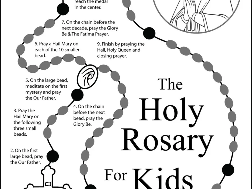 How To Pray The Rosary For Kids TheCatholicKid