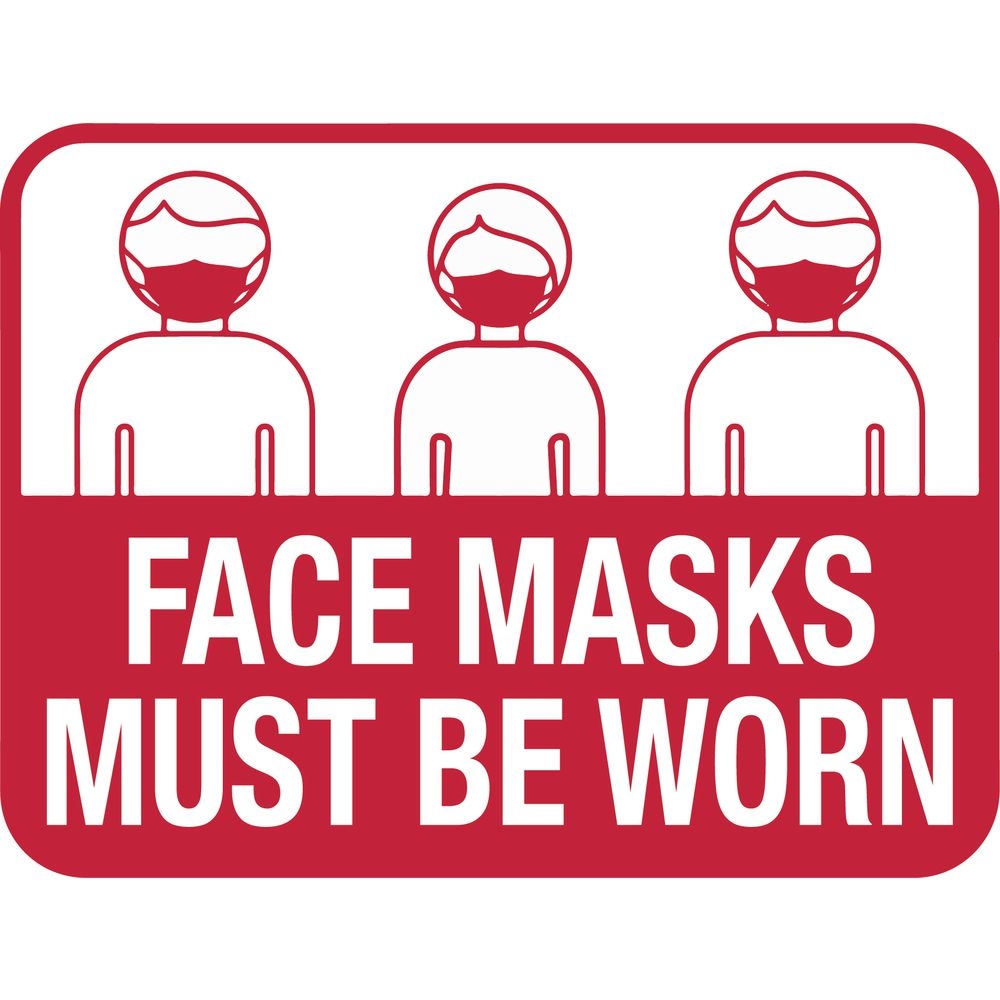 Masks Must Be Worn Sign Printable