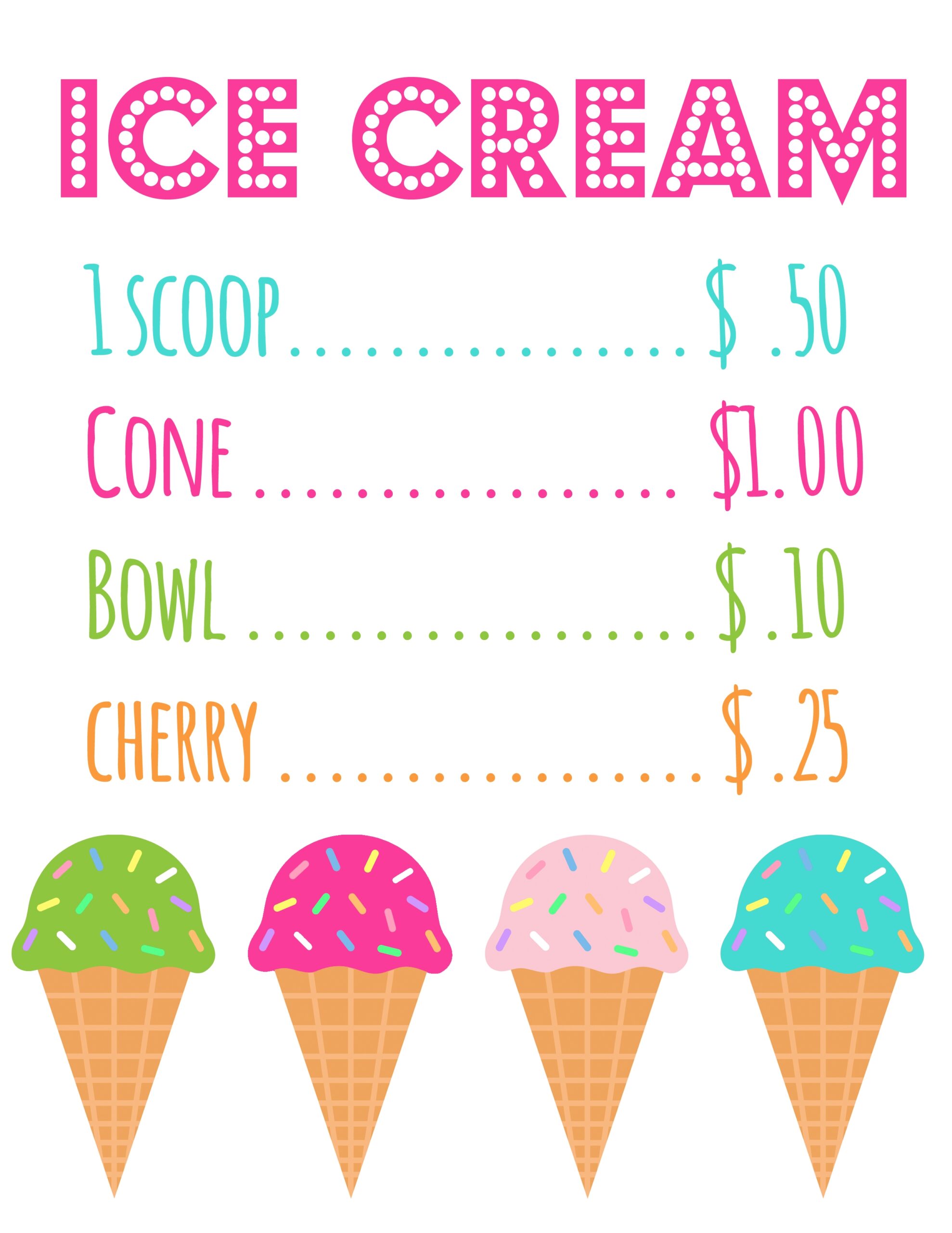 Ice Cream Shop For Kids The Crafting Chicks Ice Cream Shop For Kids The Crafting Chicks