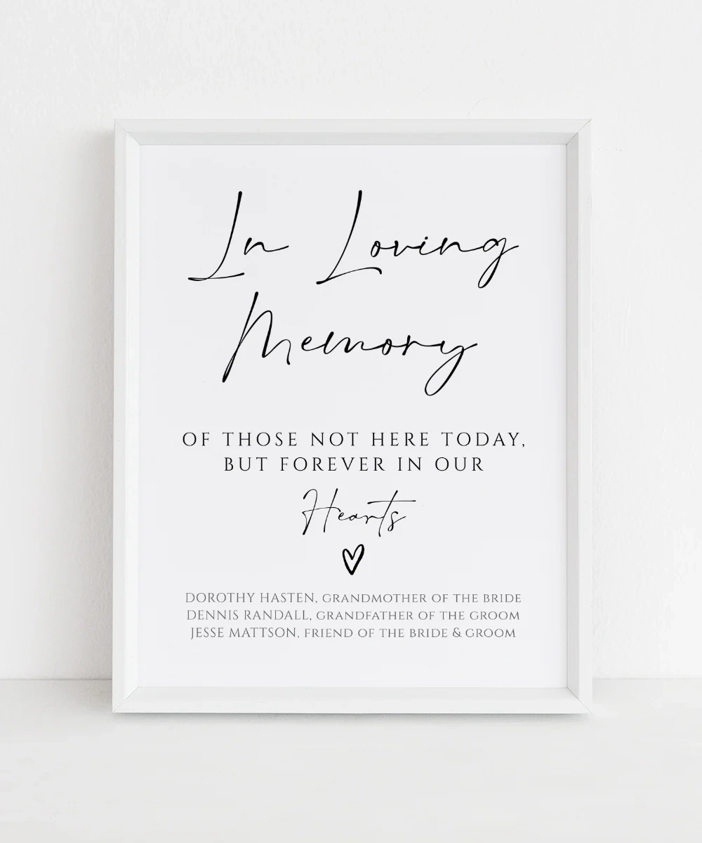 In Loving Memory Wedding Memorial Table Sign Editable Template Instan Artful Life Designs In Loving Memory Wedding Memorial Table Sign Editable Template Instan Artful Life Designs