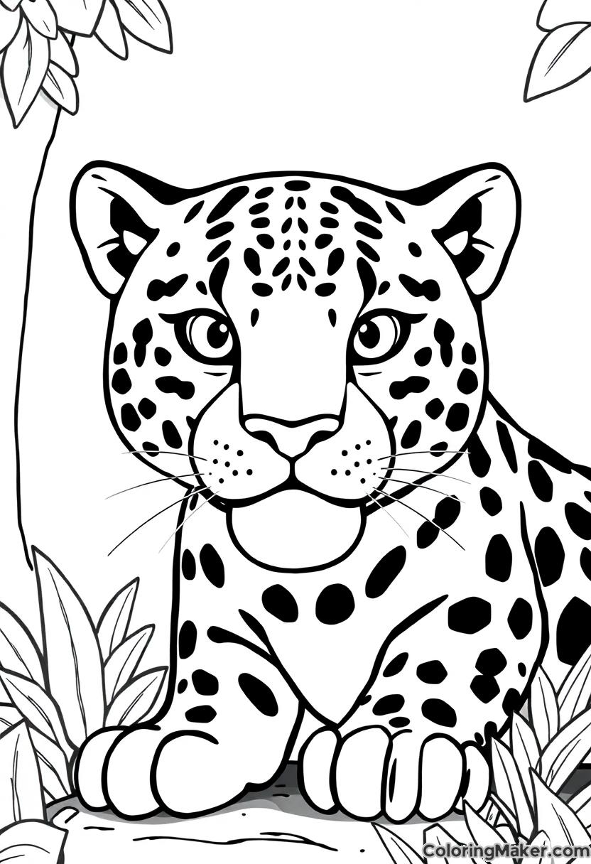 Jaguar Coloring Pages 5 Free Printables ColoringMaker