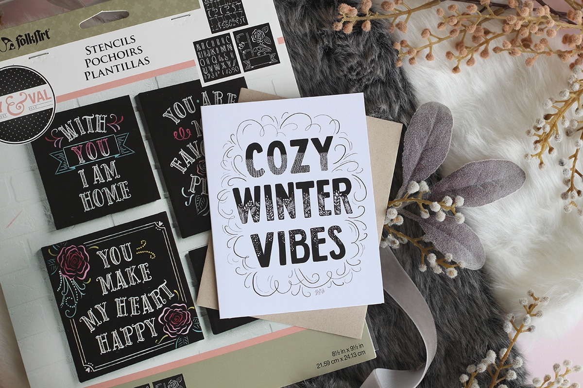 January Happy Mail Idea Cozy Winter Vibes Lily Val Living