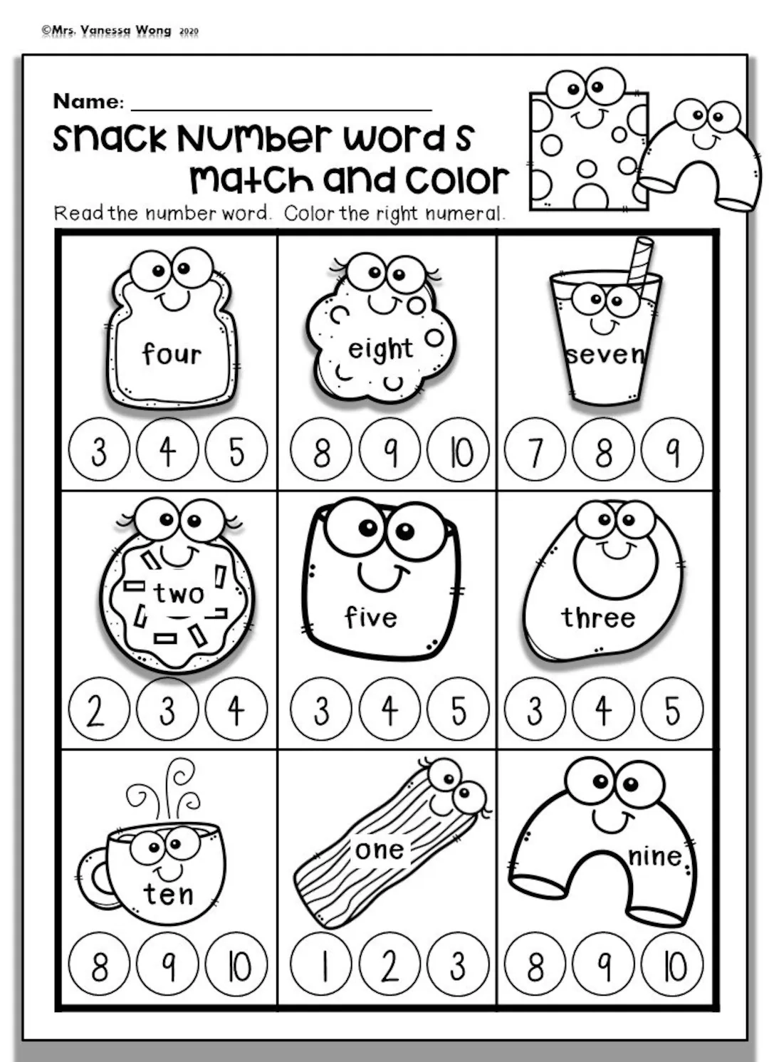 Children Report Sheet Printable From 1-10 Children Report Sheet Printable From 1-10