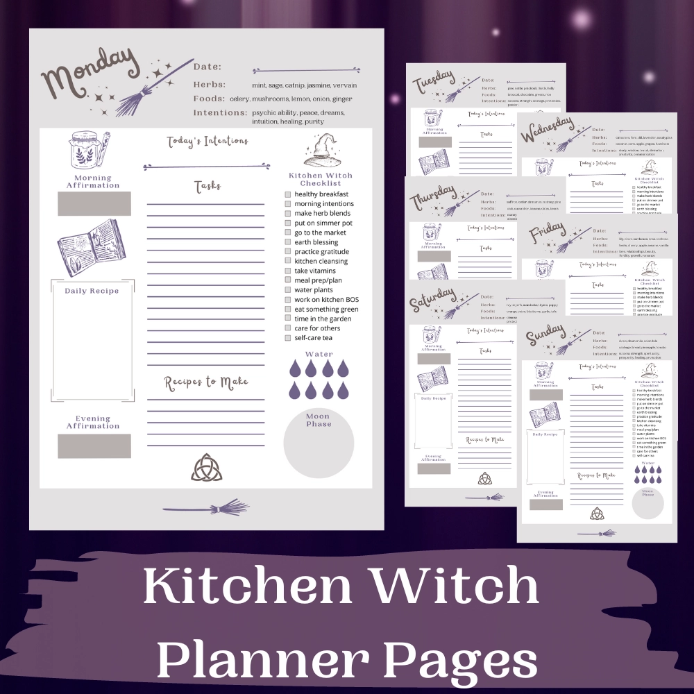 Free Magical Daily Planner Printable