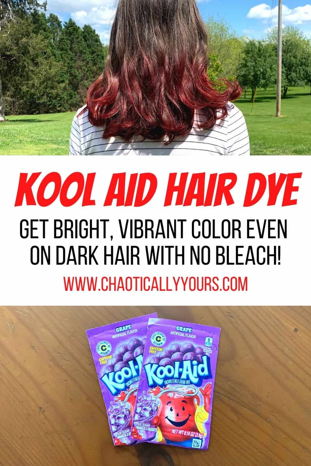 Kool Aid Hair Dye How To Get Bright Colors For Just Pennies Chaotically Yours Kool Aid Hair Dye How To Get Bright Colors For Just Pennies Chaotically Yours