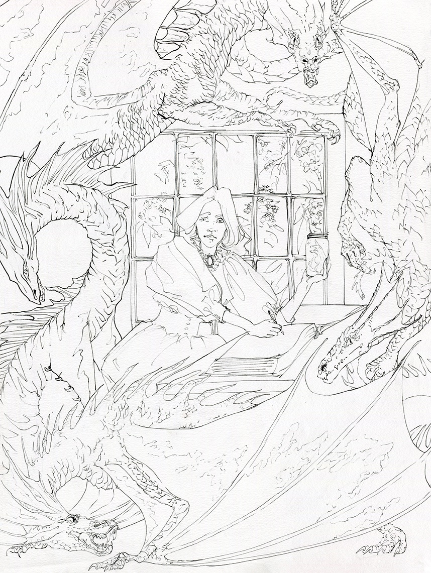 Lady Trent Fan Art Swan Tower Lady Trent Fan Art Swan Tower