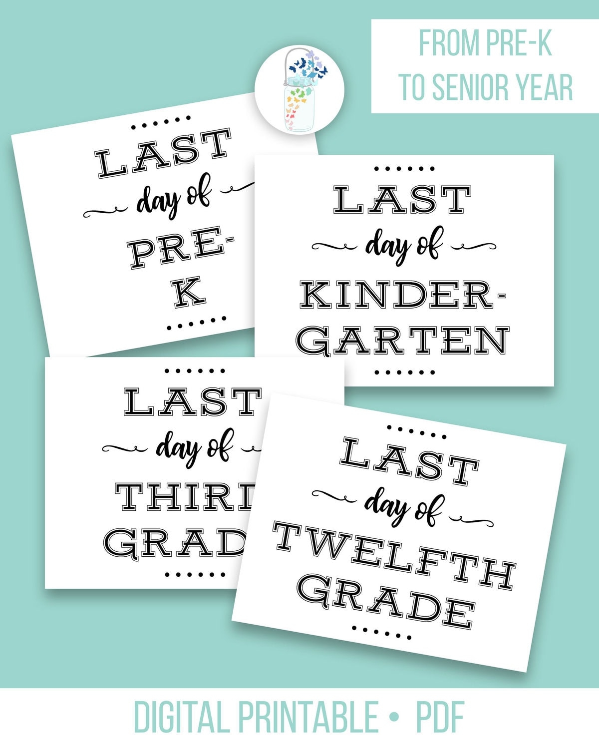 Last Day Of School Printable Signs Last Day Of School Printable Signs