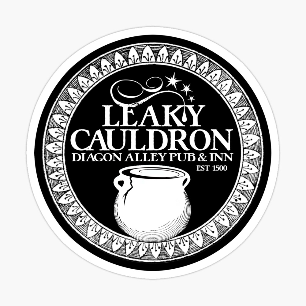 Leakey Cauldron Sign Printable